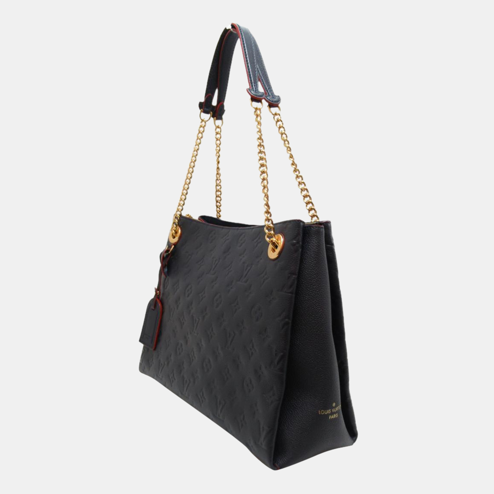 

Louis Vuitton Black Monogram Empreinte Surene MM Bag