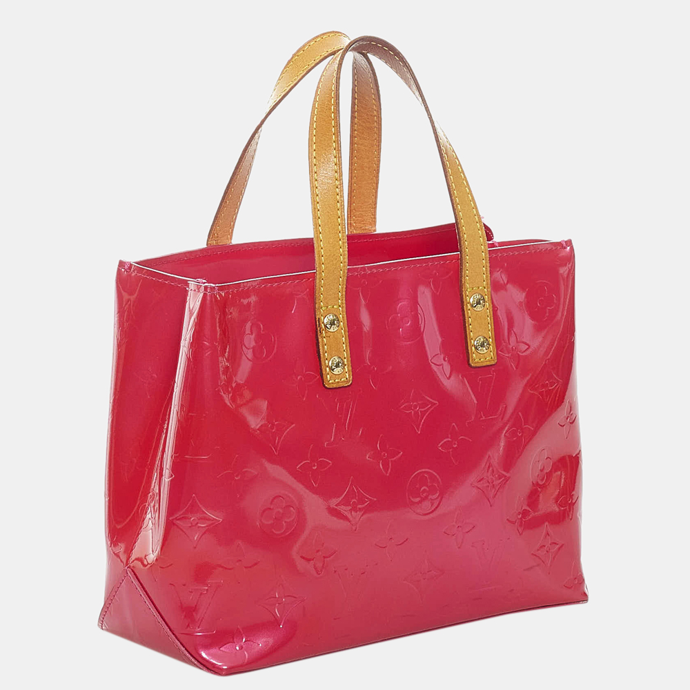 

Louis Vuitton Brown/Pink Vernis Reade PM
