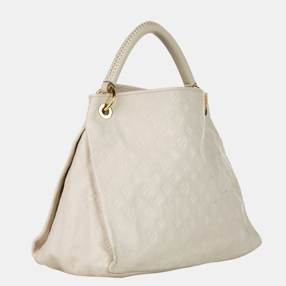 

Louis Vuitton White Monogram Empreinte Artsy MM