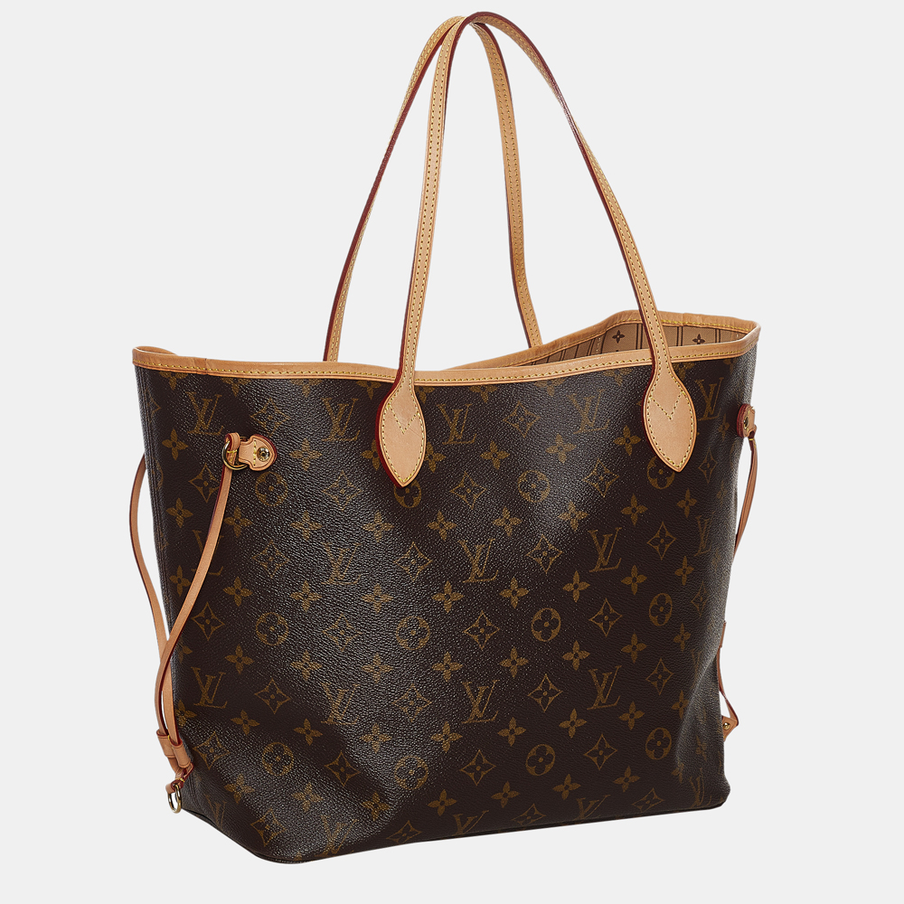 

Louis Vuitton Brown Monogram Neverfull MM