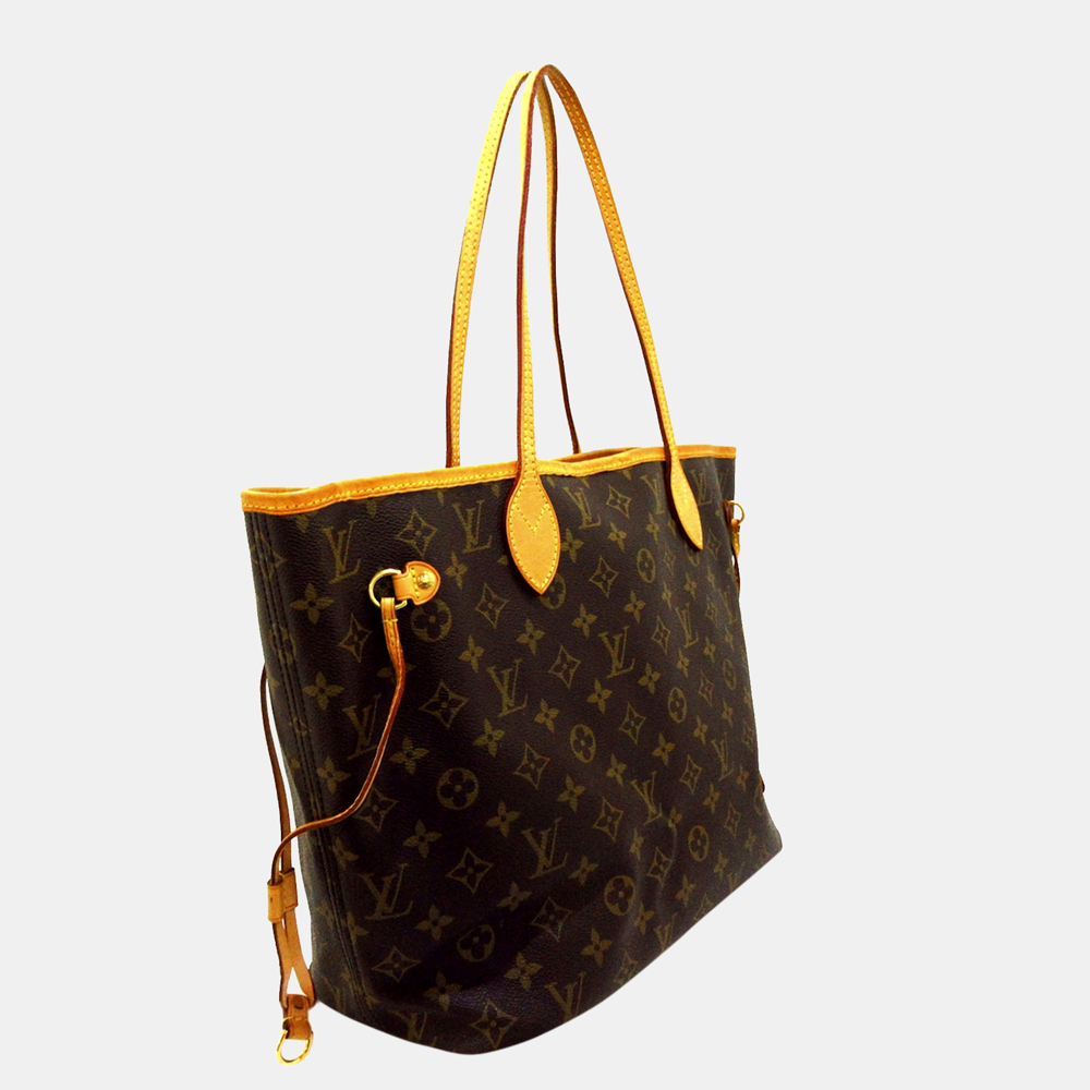 

Louis Vuitton Brown Monogram Neverfull MM