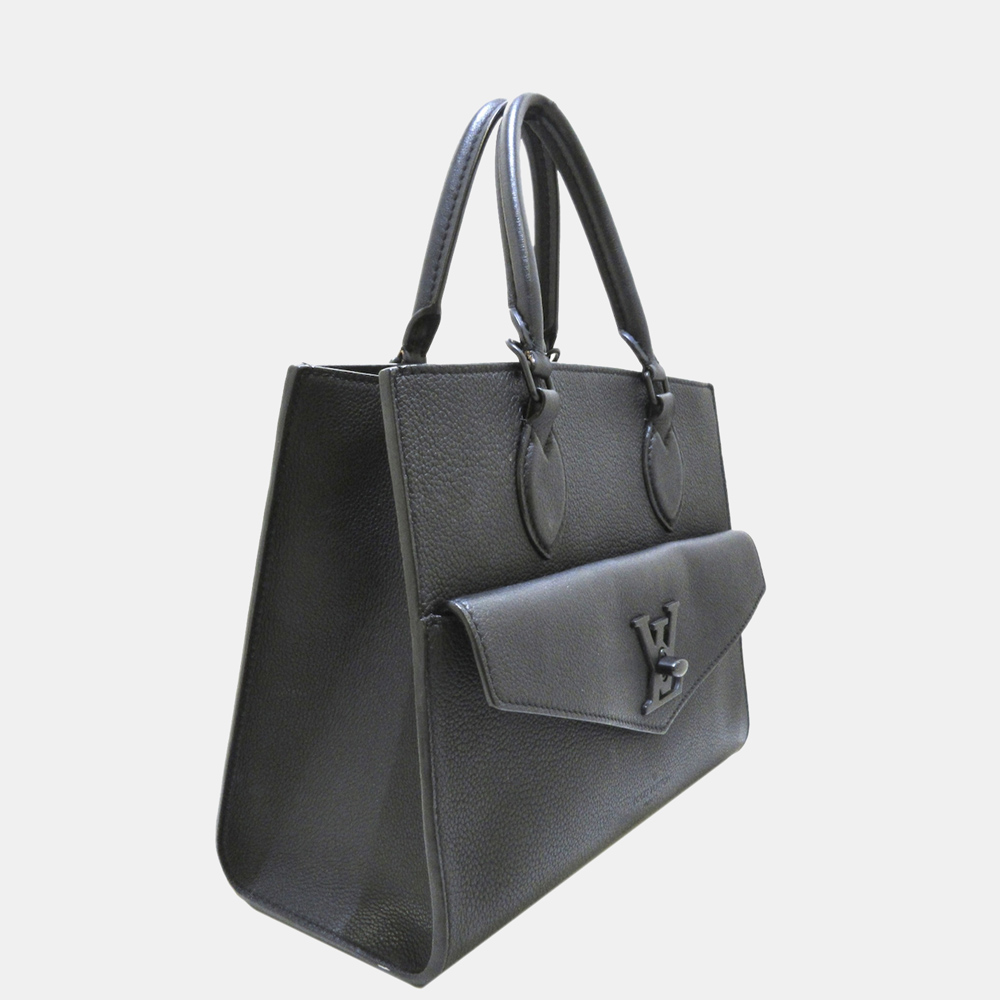 

Louis Vuitton Black Lockme Tote PM