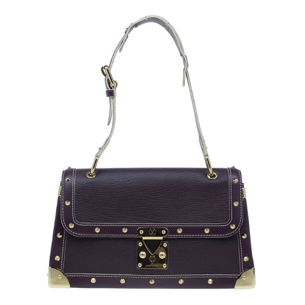 مملوكة مسبقًا Louis Vuitton Purple Suhali Leather L’Aimable Shoulder Bag