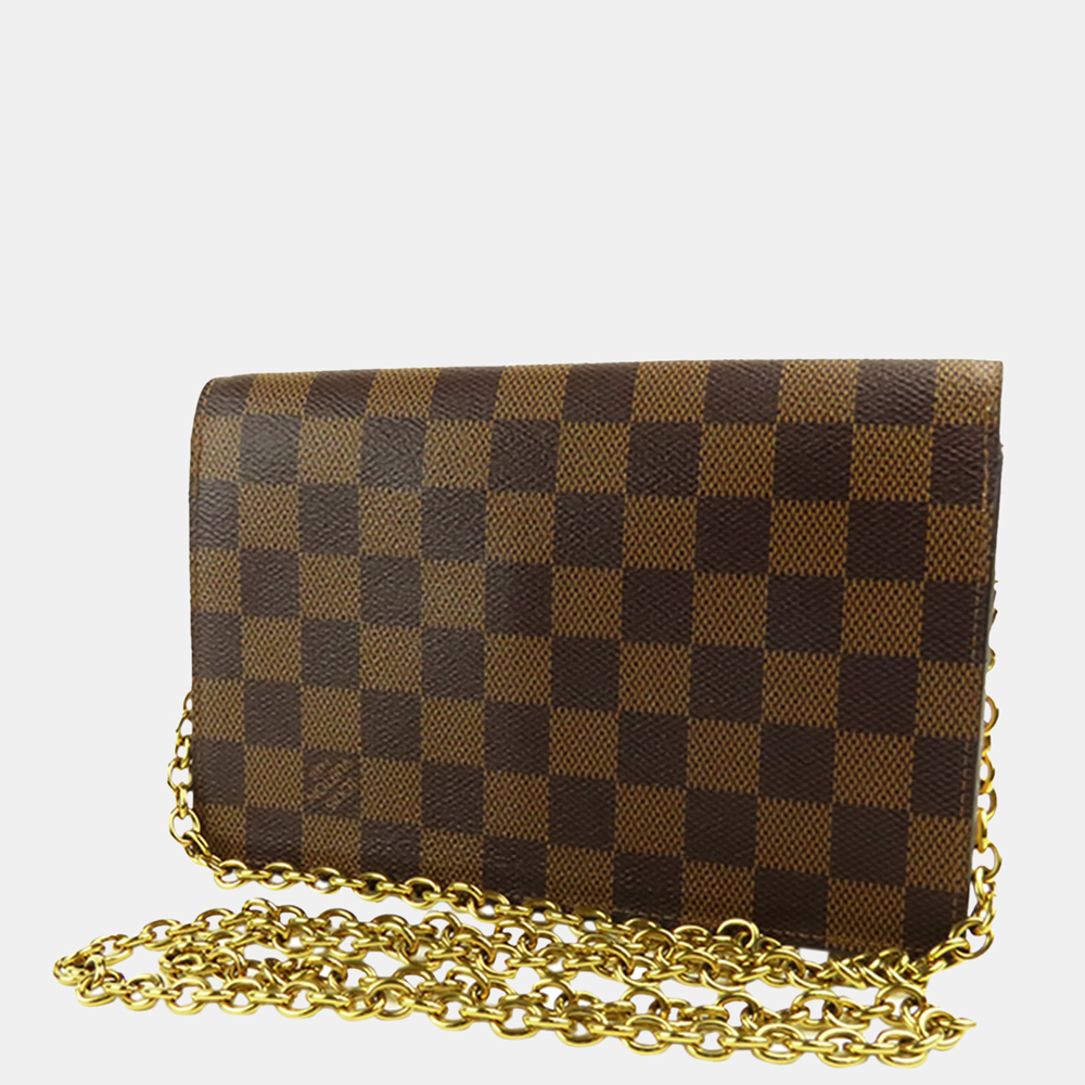 

Louis Vuitton Brown Damier Ebene Portefeuille Vavin