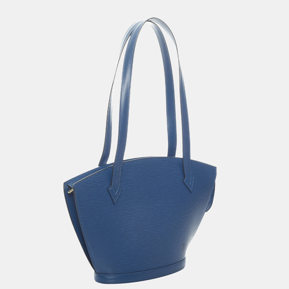 

Louis Vuitton Blue Epi Saint Jacques PM Long Strap