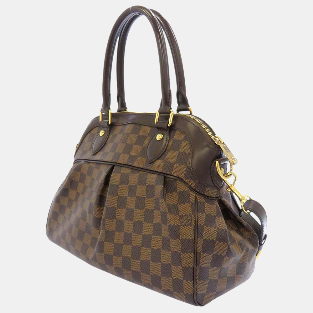 

Louis Vuitton Brown Damier Ebene Canvas Trevi PM Satchel Bag