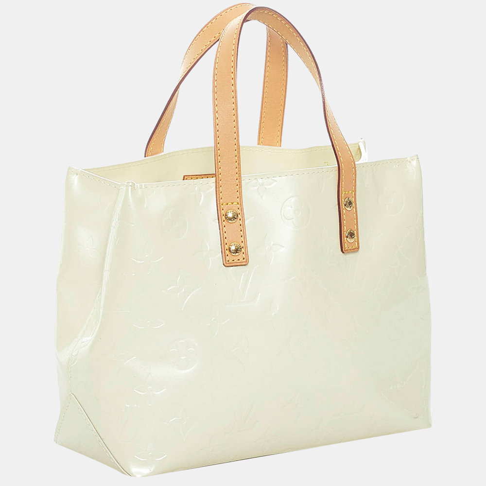 

Louis Vuitton Brown/White Vernis Reade PM