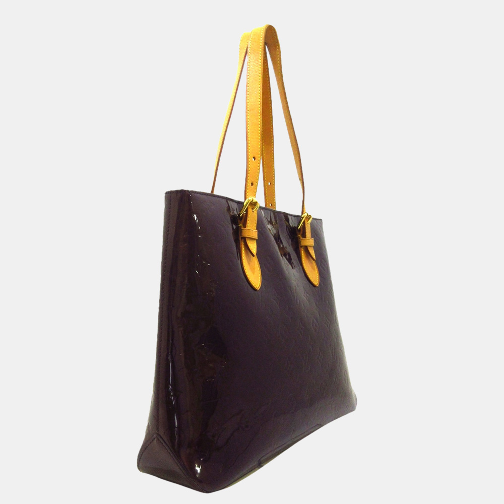 

Louis Vuitton Brown/Purple Vernis Brentwood