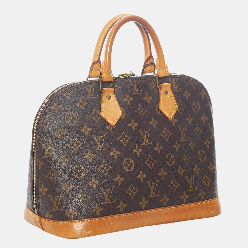 

Louis Vuitton Brown Monogram Alma PM