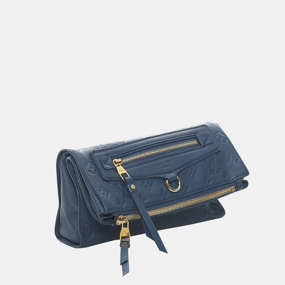 

Louis Vuitton Blue Monogram Empreinte Petillante Bleu Infini