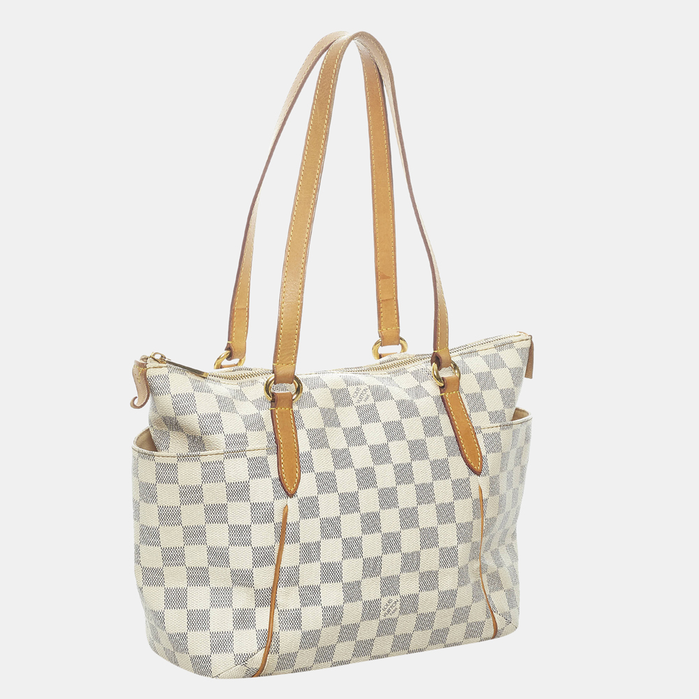 

Louis Vuitton Blue/White Damier Azur Totally PM