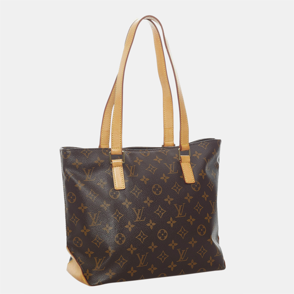 

Louis Vuitton Brown Monogram Cabas Piano