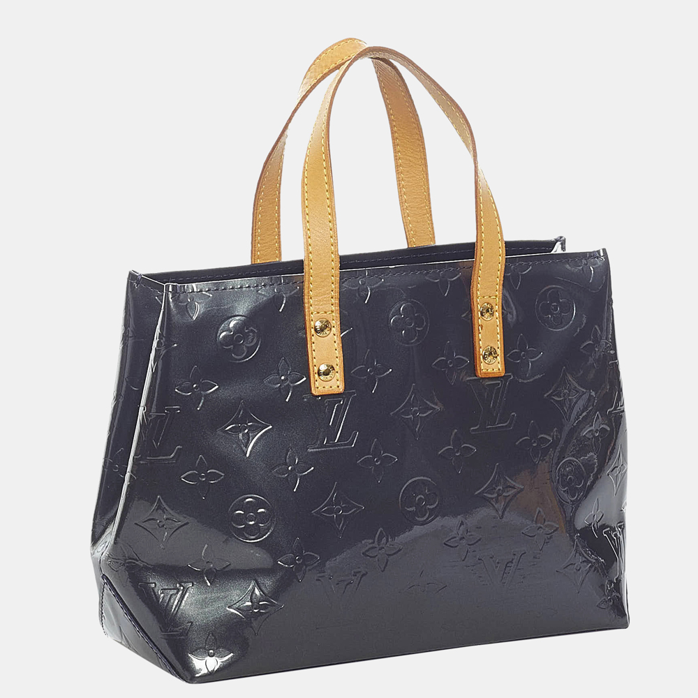 

Louis Vuitton Brown/Purple Vernis Reade PM