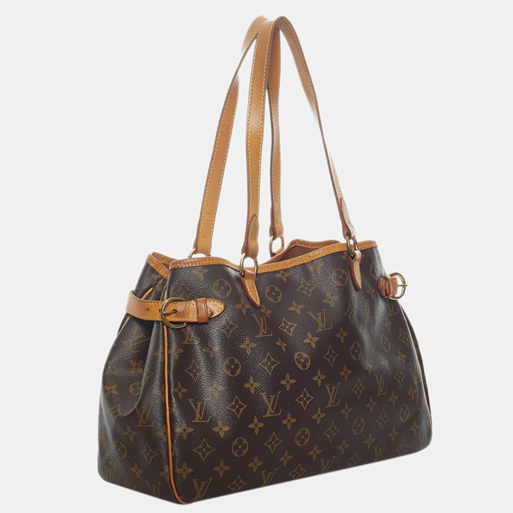 

Louis Vuitton Brown Monogram Canvas Batignolles Horizontal Bag