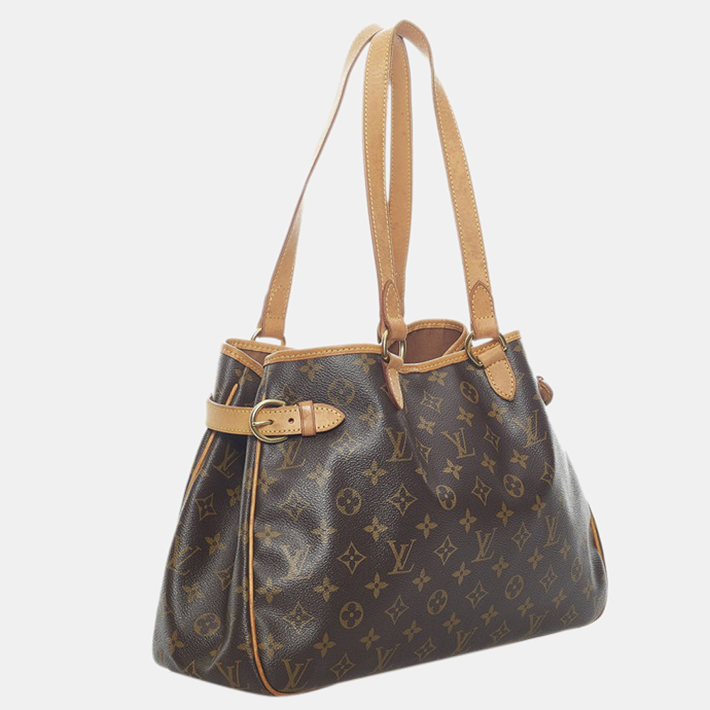 

Louis Vuitton Brown Monogram Canvas Batignolles Horizontal Tote Bag