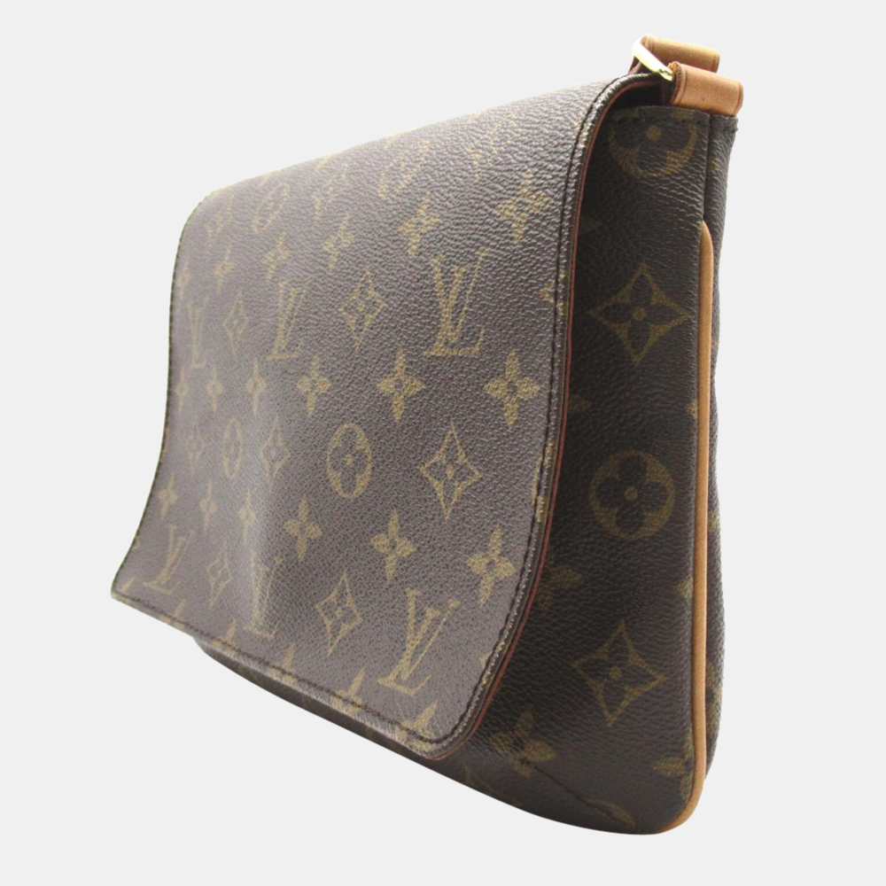 

Louis Vuitton Brown Monogram Canvas Musette Tango Shoulder Bag