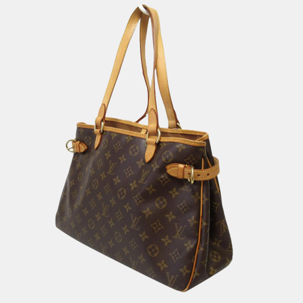 

Louis Vuitton Brown Monogram Batignolles Horizontal