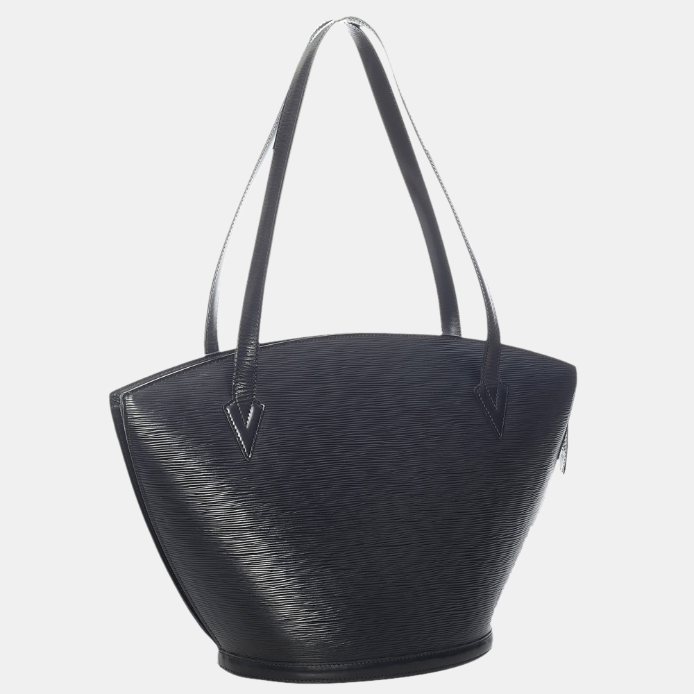 

Louis Vuitton Black Epi Saint Jacques GM Long Strap