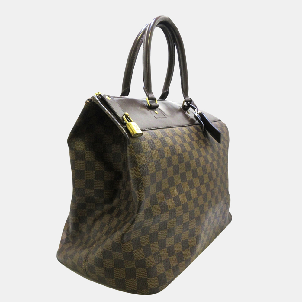 

Louis Vuitton Brown Damier Ebene Greenwich PM