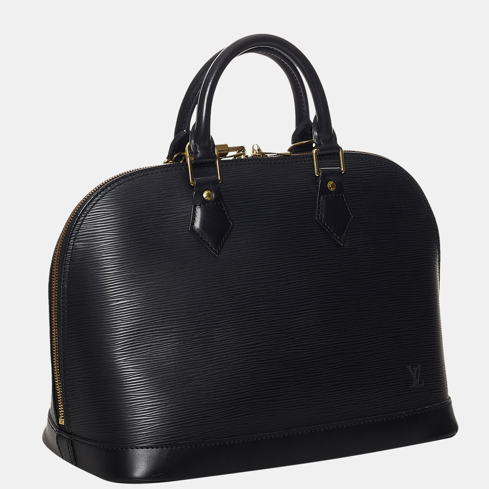 

Louis Vuitton Black Epi Alma PM