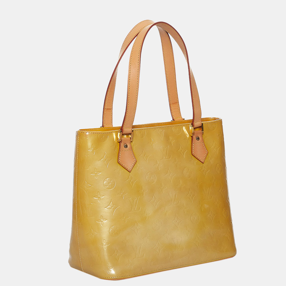 

Louis Vuitton Beige/Brown Vernis Houston