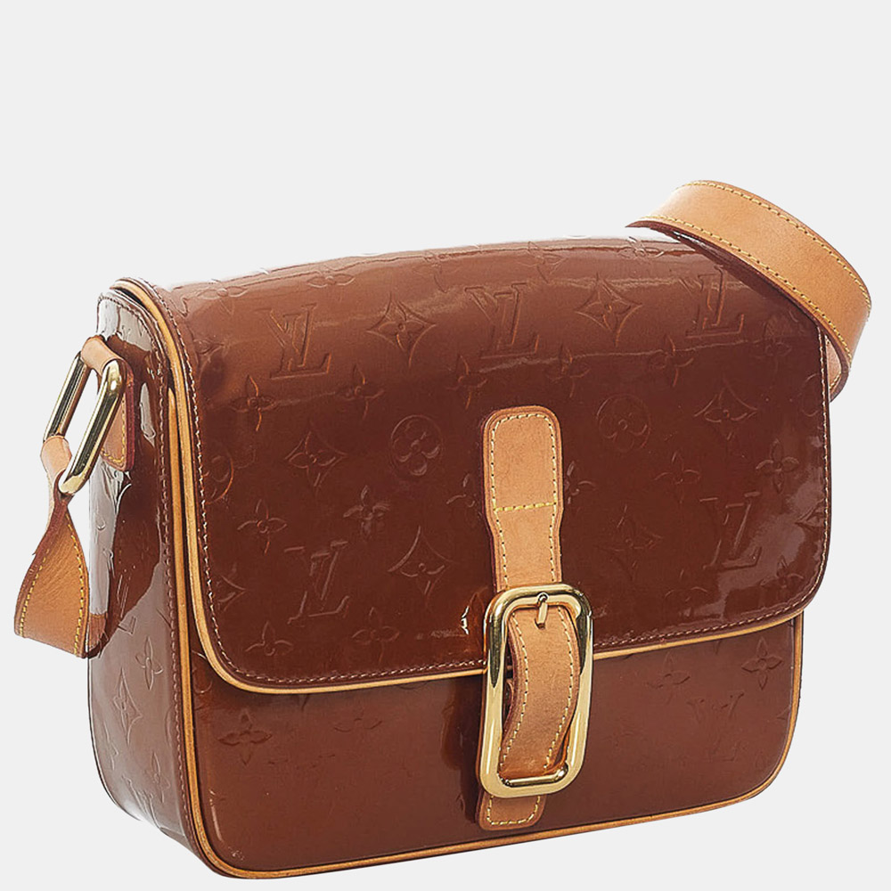 

Louis Vuitton Brown Vernis Christie GM