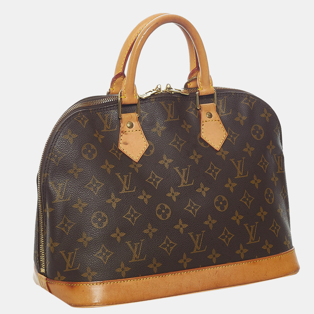 

Louis Vuitton Brown Monogram Alma PM