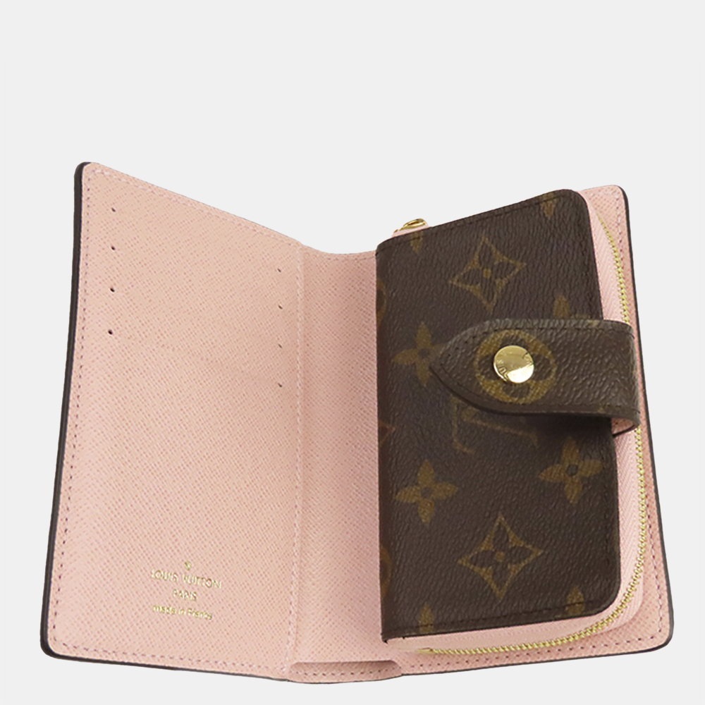 

Louis Vuitton Brown/Pink Monogram Portefeuille Juliette