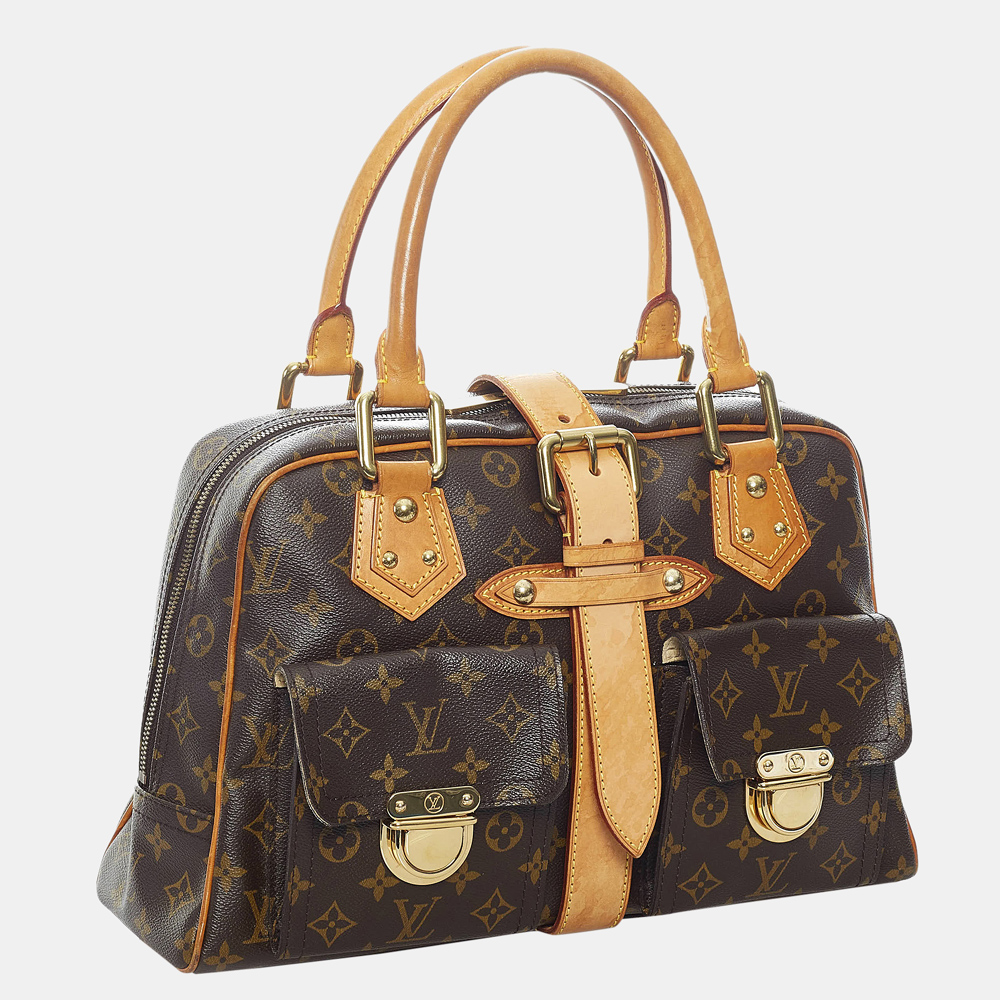 

Louis Vuitton Brown Monogram Manhattan GM