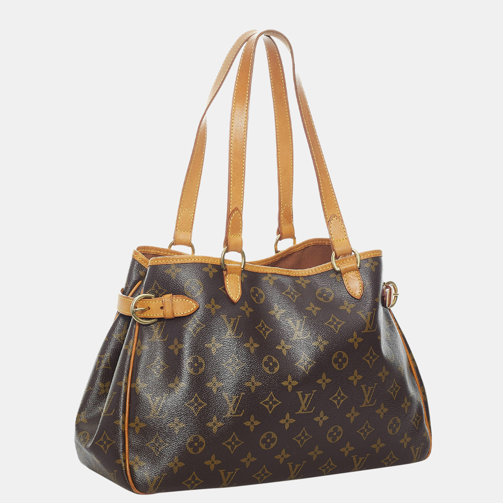 

Louis Vuitton Brown Monogram Batignolles Horizontal