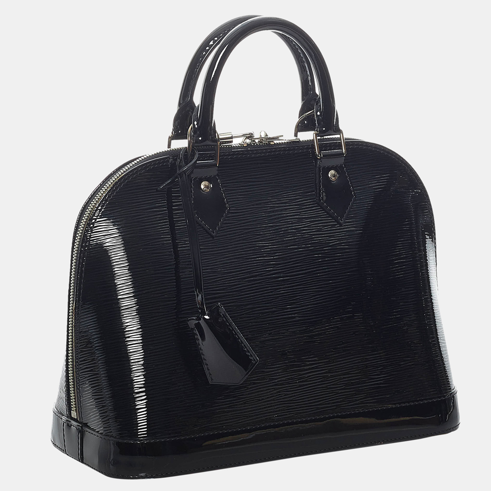 

Louis Vuitton Black Electric Epi Alma PM