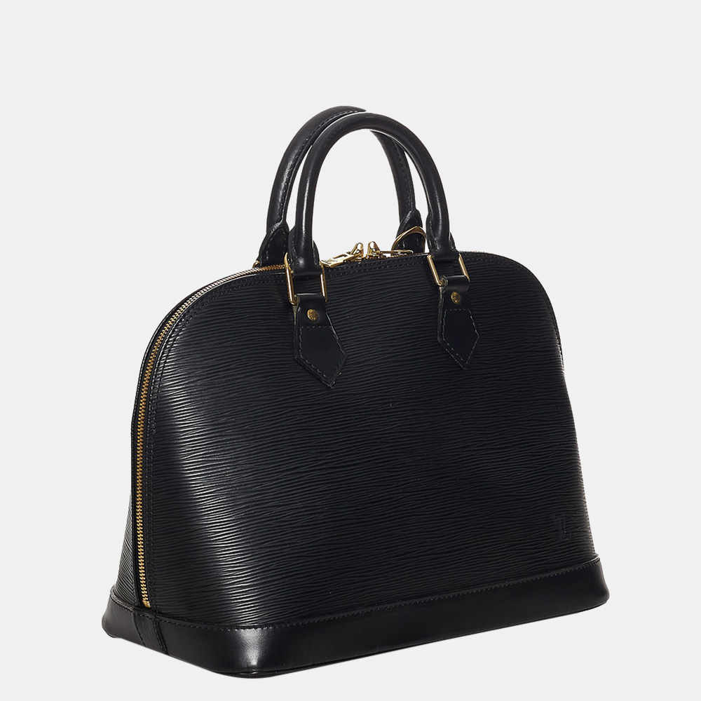 

Louis Vuitton Black Epi Alma PM