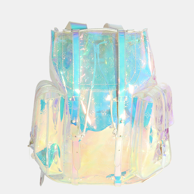 

Louis Vuitton X Virgil Abloh PVC Monogram Prism Christopher Backpack, Multicolor