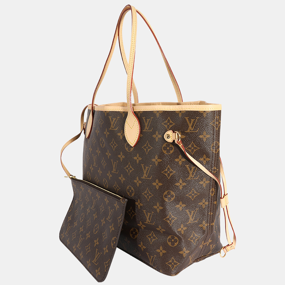 

Louis Vuitton Brown Monogram Canvas Neverfull MM Bag