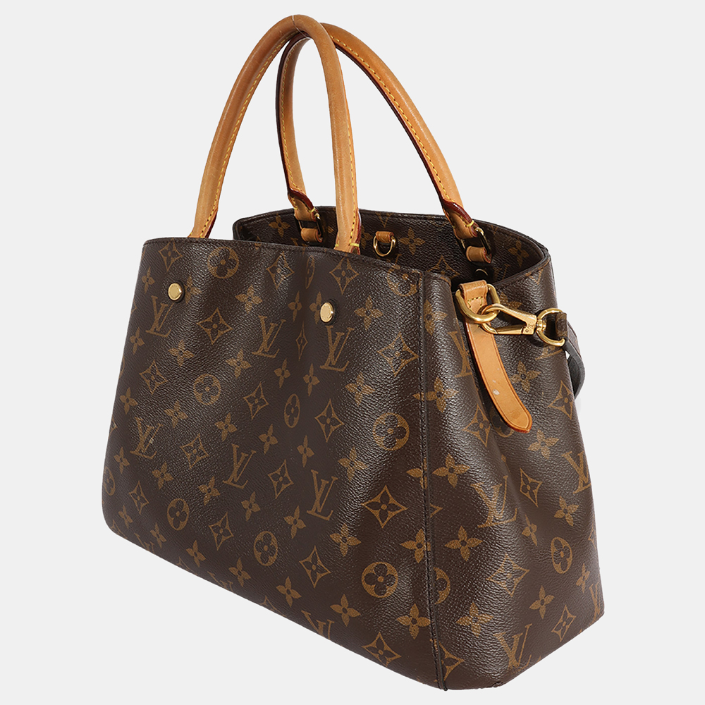 

Louis Vuitton Brown Monogram Canvas Montaigne MM Bag