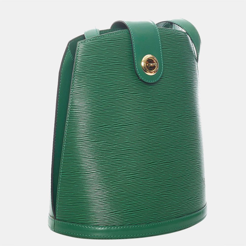 

Louis Vuitton Green Epi Cluny