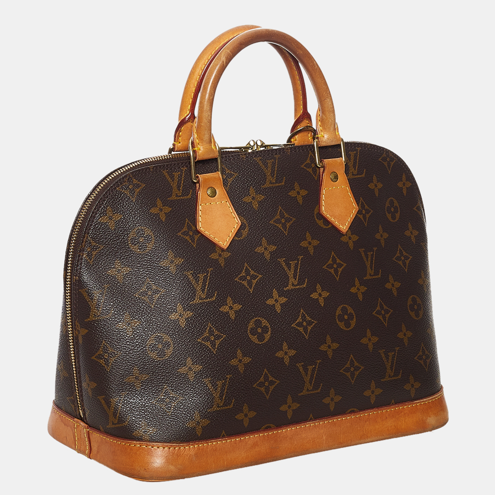 

Louis Vuitton Brown Monogram Alma PM