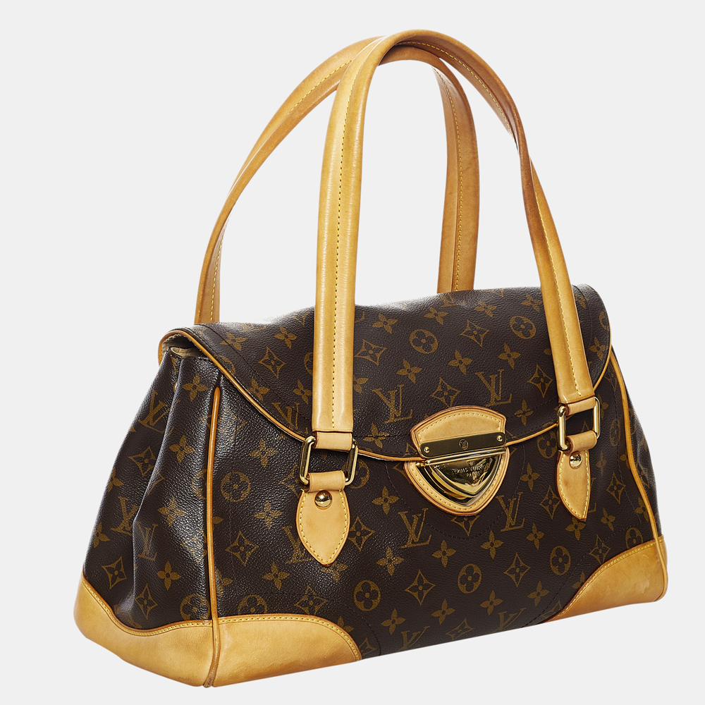 

Louis Vuitton Brown Monogram Beverly GM