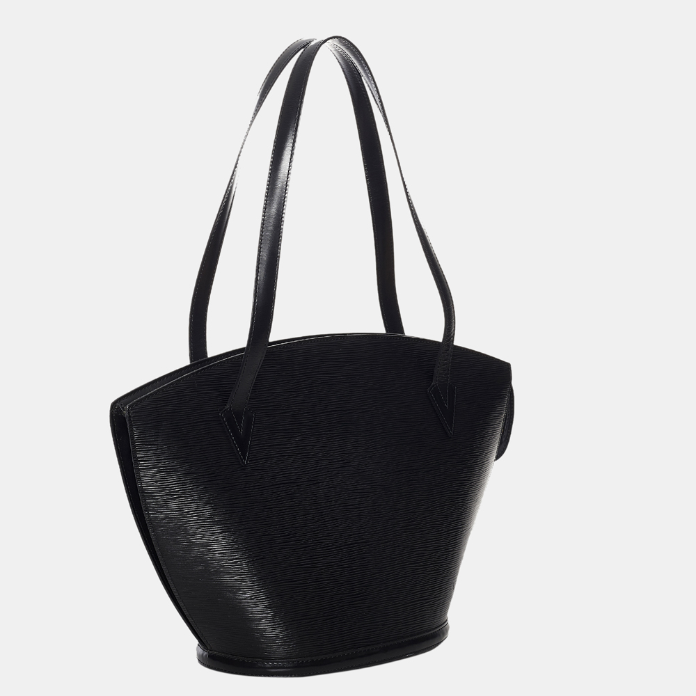 

Louis Vuitton Black Epi Saint Jacques GM Long Strap