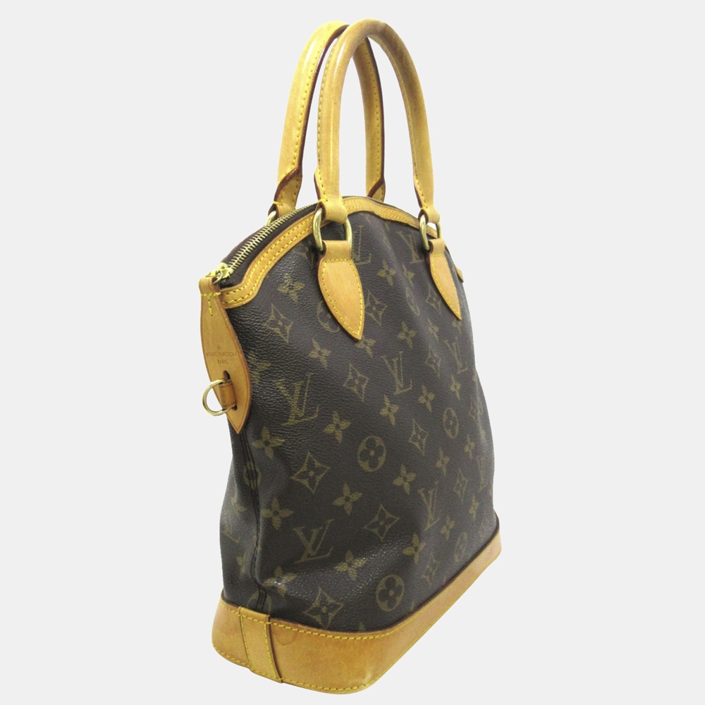 

Louis Vuitton Brown Monogram Lockit Vertical