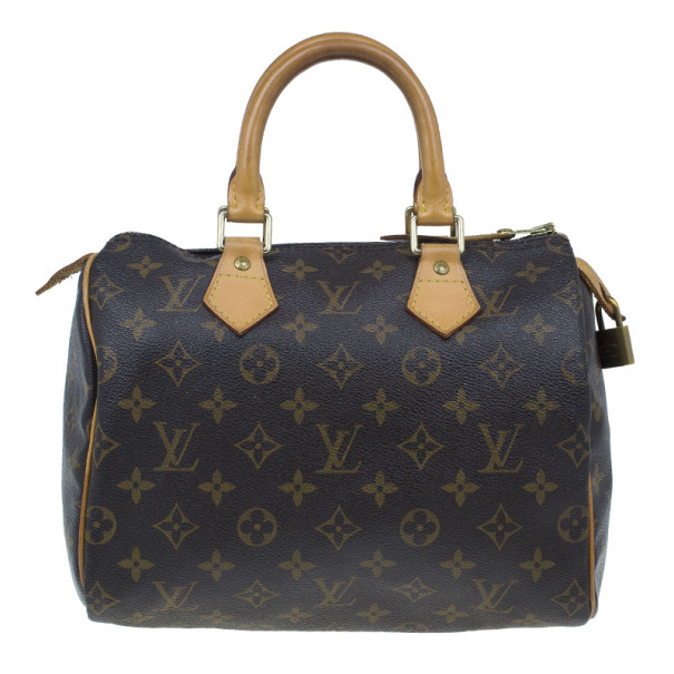 Pre Owned Louis Vuitton Monogram Canvas Speedy 25