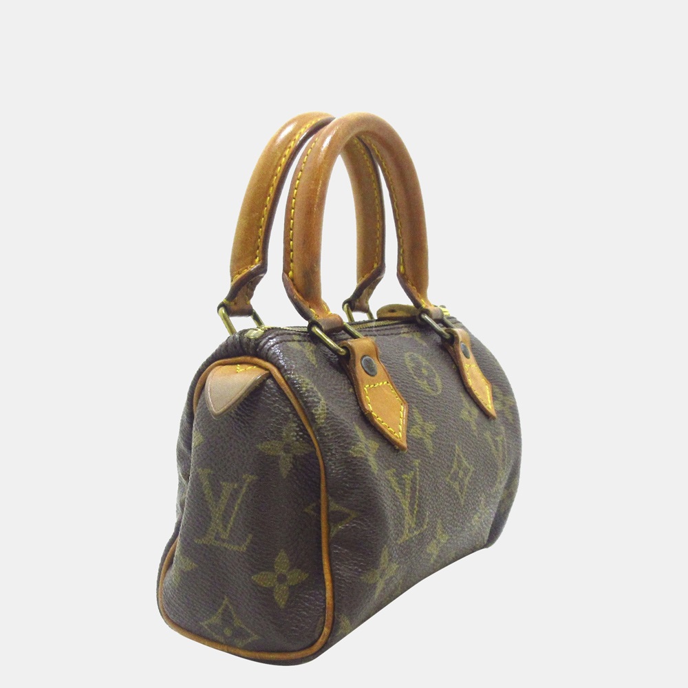 

Louis Vuitton Brown Monogram Mini Speedy