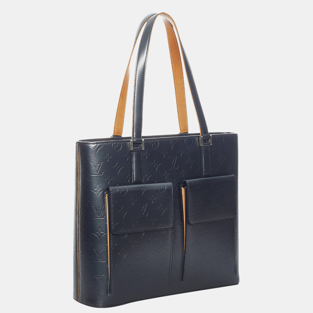 

Louis Vuitton Blue Monogram Mat Wilwood