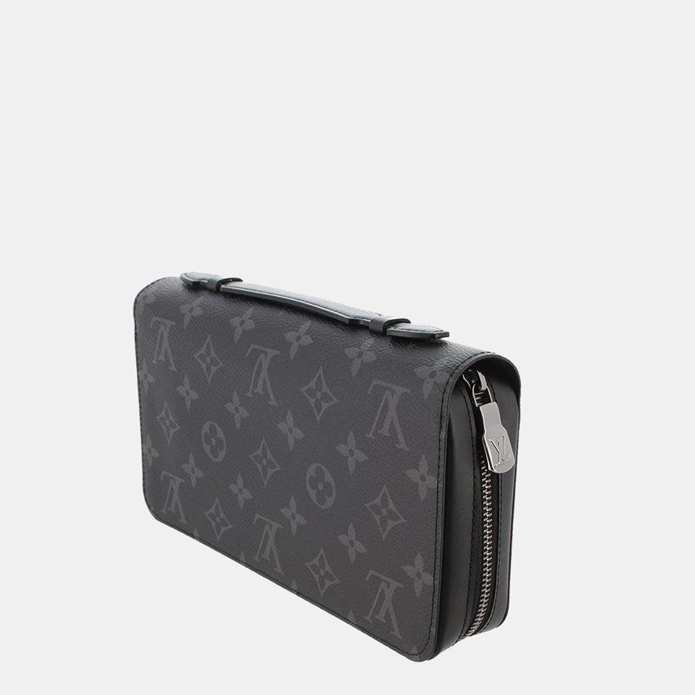 

Louis Vuitton Black/Grey Monogram Eclipse Zipppy