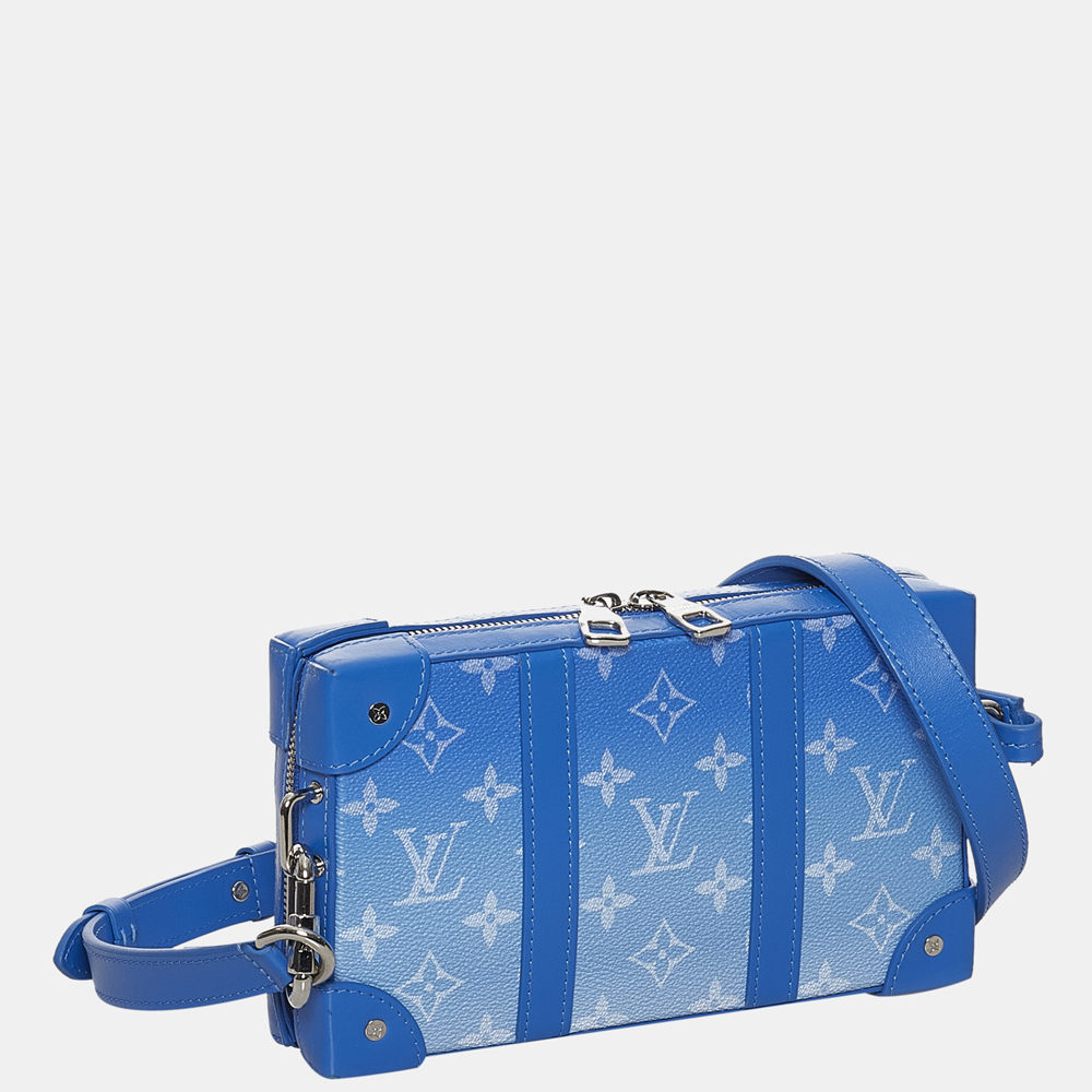 

Louis Vuitton Blue/White Monogram Clouds Trunk Crossbody Bag