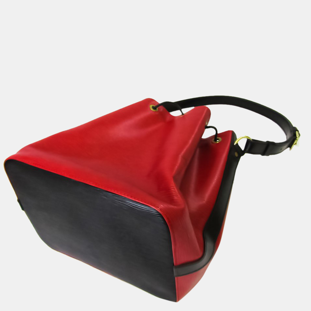 

Louis Vuitton Bicolor Epi Petit Noe Shoulder Bag, Black