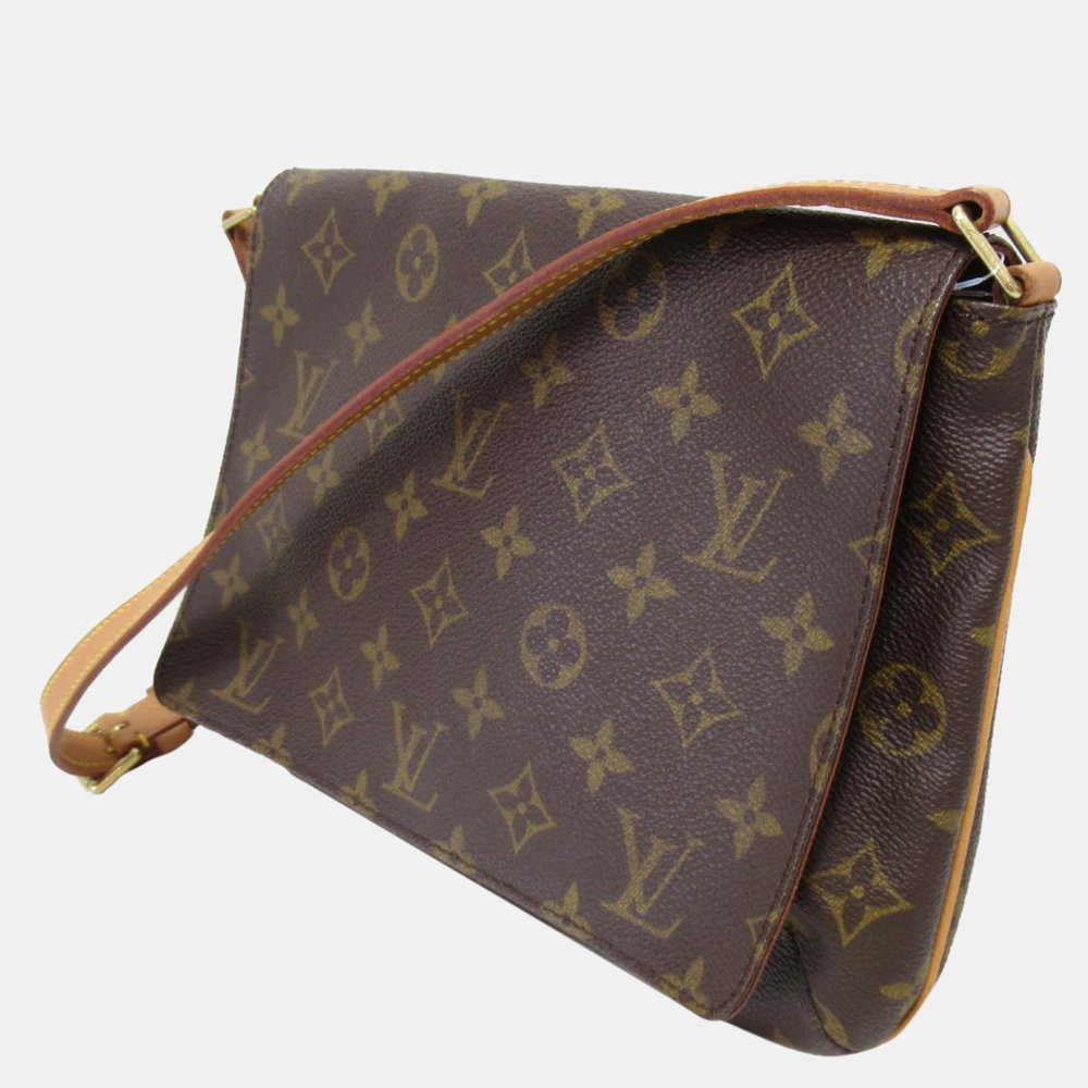 

Louis Vuitton Brown Monogram Canvas Musette Tango Shoulder Bag