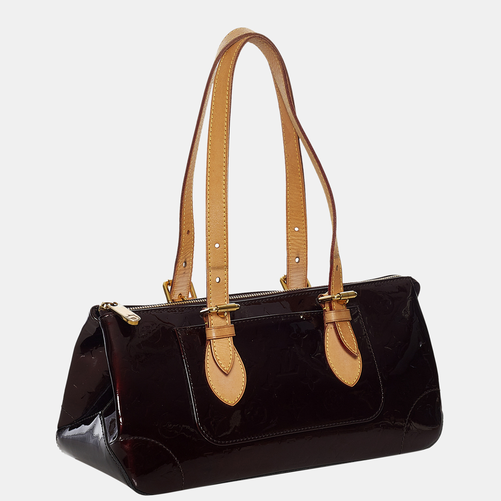 

Louis Vuitton Brown/Purple Vernis Rosewood