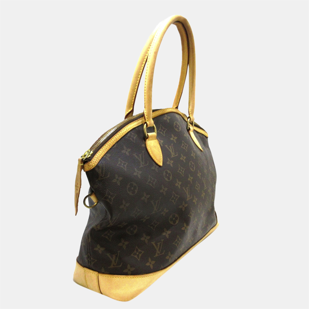 

Louis Vuitton Brown Monogram Lockit Horizontal