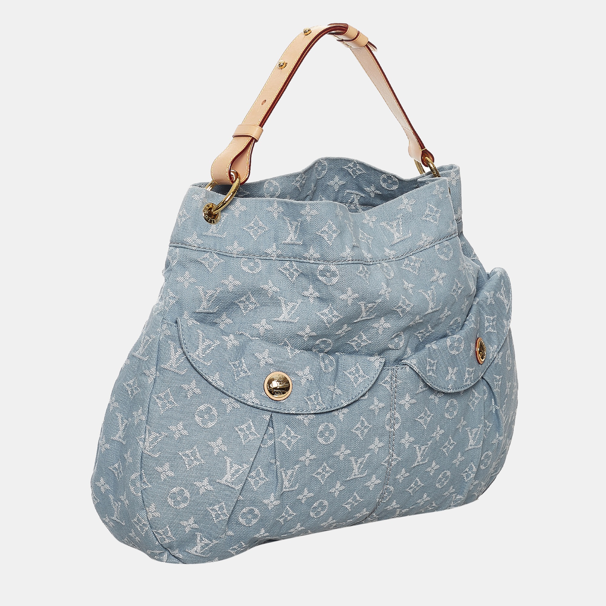 

Louis Vuitton Blue/Brown Monogram Denim Daily GM